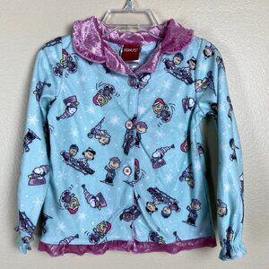 Peanuts Pink and Aqua Shirt Size 3T NWT‎